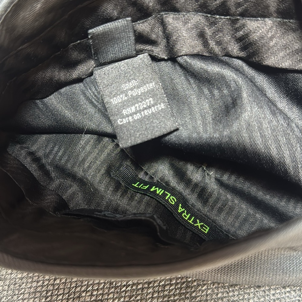 Men's Apt 9 Dark Gray Dress Pants - Picture 3 of 5